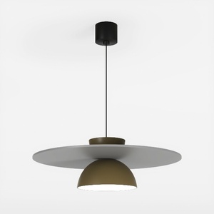 Dimmable Modern Mid-Century Ceiling Light, Black