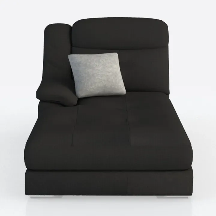 ijuicy Sleek Chaise Lounge Chair for Exercise/Yoga