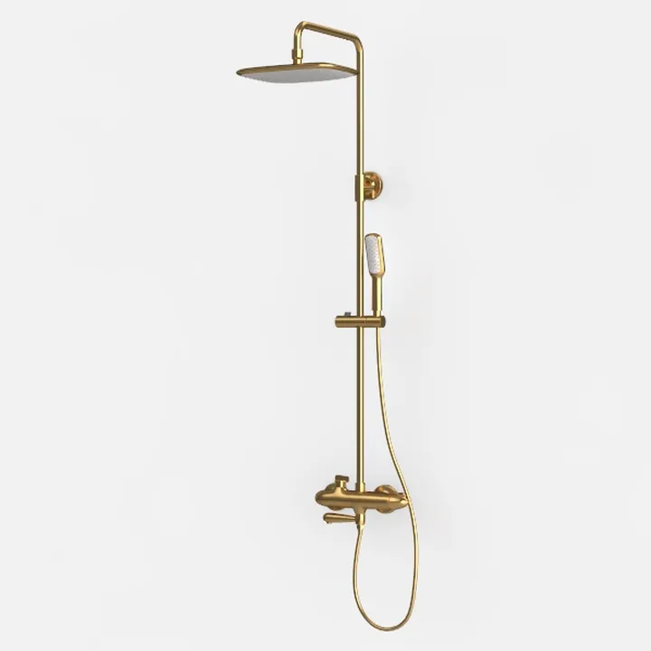 Delta Faucet Modern Raincan 2-Setting Round Shower