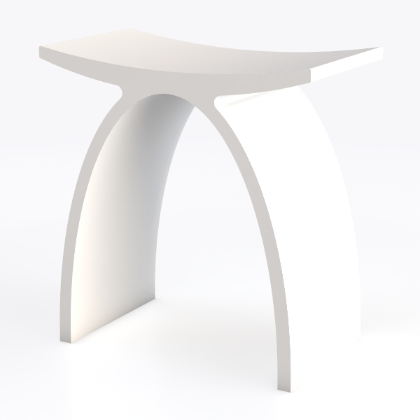 side table-Cool-colored space