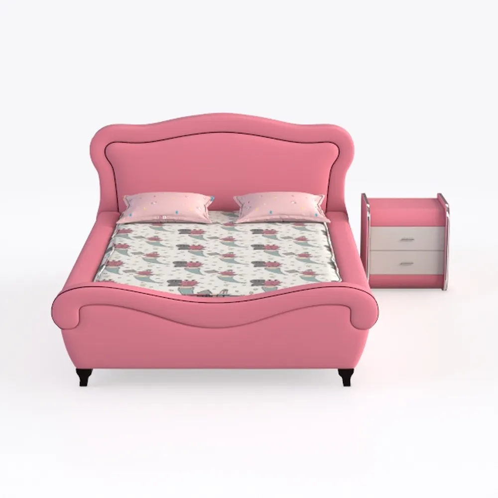 Canterbury 3-Piece Pink and Silver Full Bedroom Se