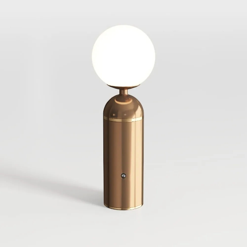 Modern Dome Shaped Table Lamp Mid-Century Accent