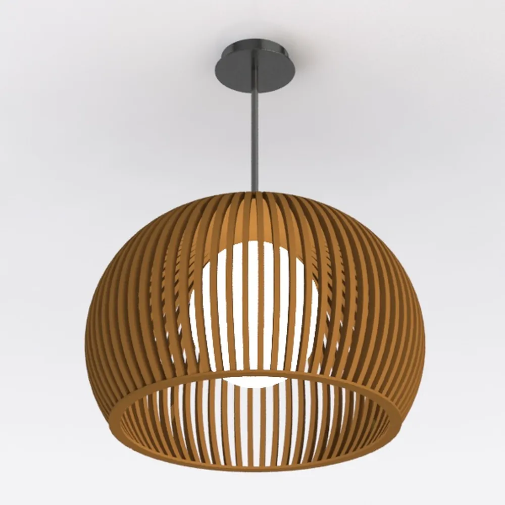 Arturesthome 13.7in Rustic Woven Pendant Light