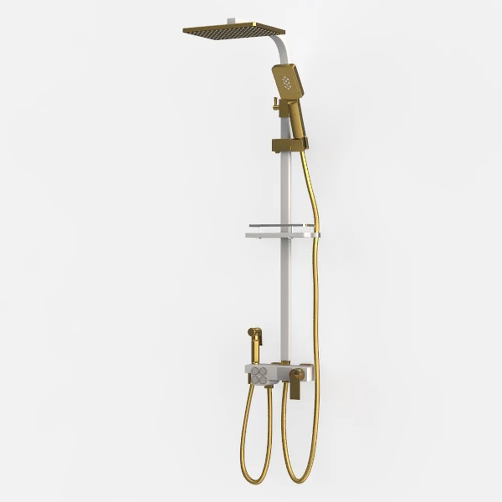 Freestanding Bathtub Faucet Tub Filler Brushed