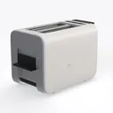 bella 2 Slice Slim Toaster, Fits-anywhere™  Left 45 Degree View
