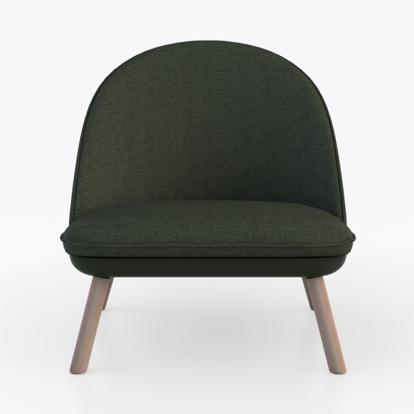 DUHOME Living Room Chair Armless Slipper Accent Ch