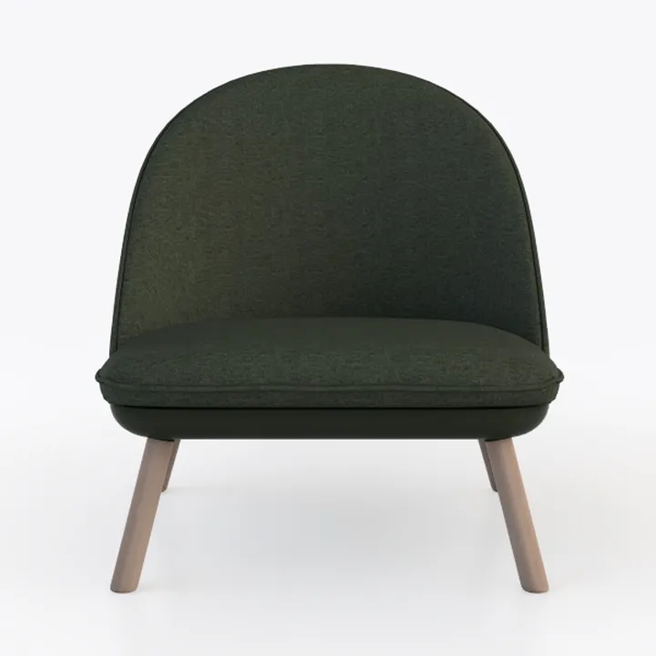 DUHOME Living Room Chair Armless Slipper Accent Ch