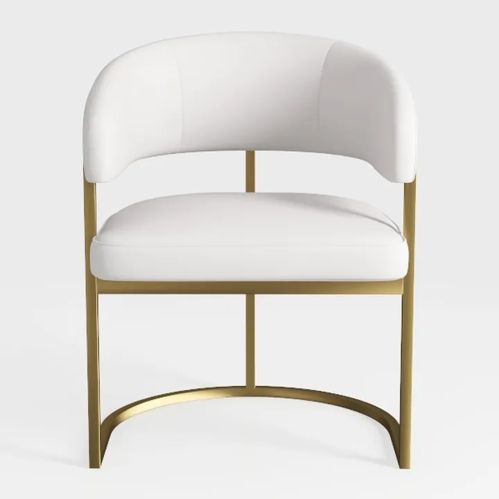 Upholstered Comfy Dining Chairs Set of 2 Kitchen