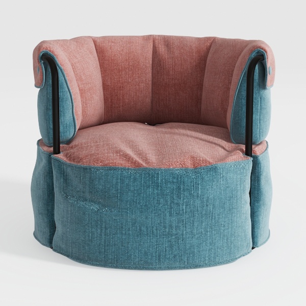 27.36&quot; Wide Modern Swivel Chairs Upholstery