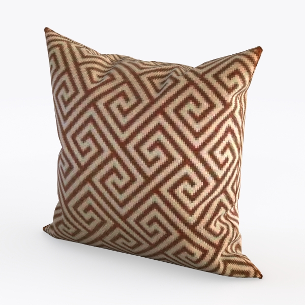 Raffia Hand Knitted Pillow Cover, 18x18 – Boho