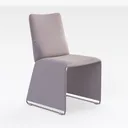 Furniture Side Chairs, Pink Right 45 Degree View