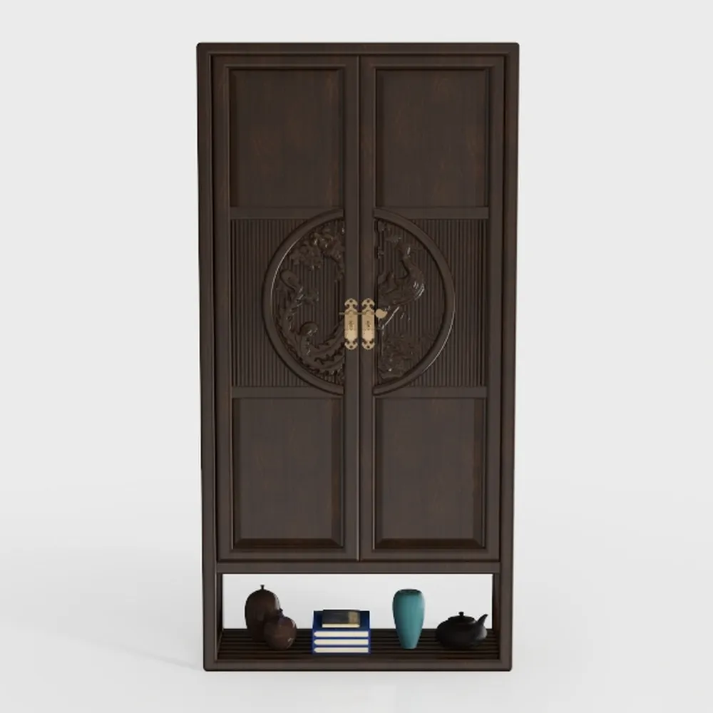 HOSTACK 64&quot; Tall Pantry Cabinet, Modern Farmhouse