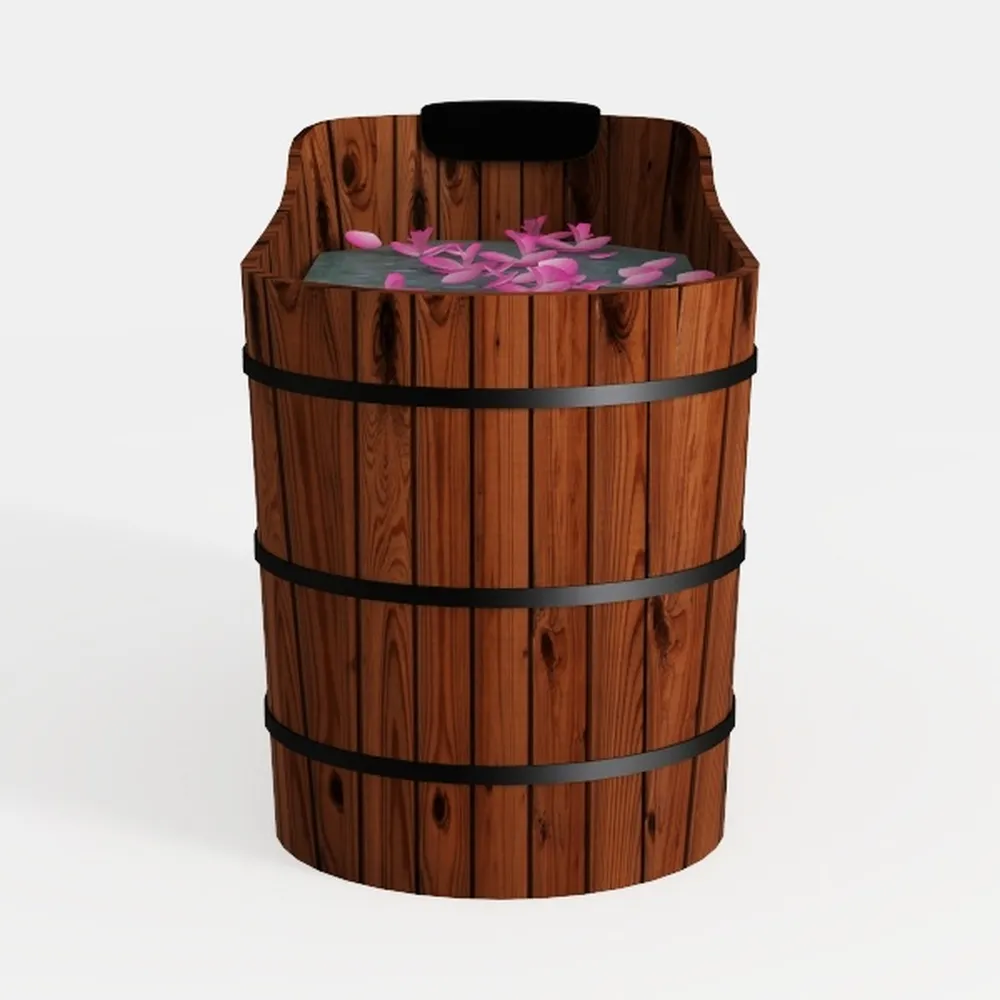 WOODBRIDGE 54" Cold Plunge Tub with 1.3 HP High