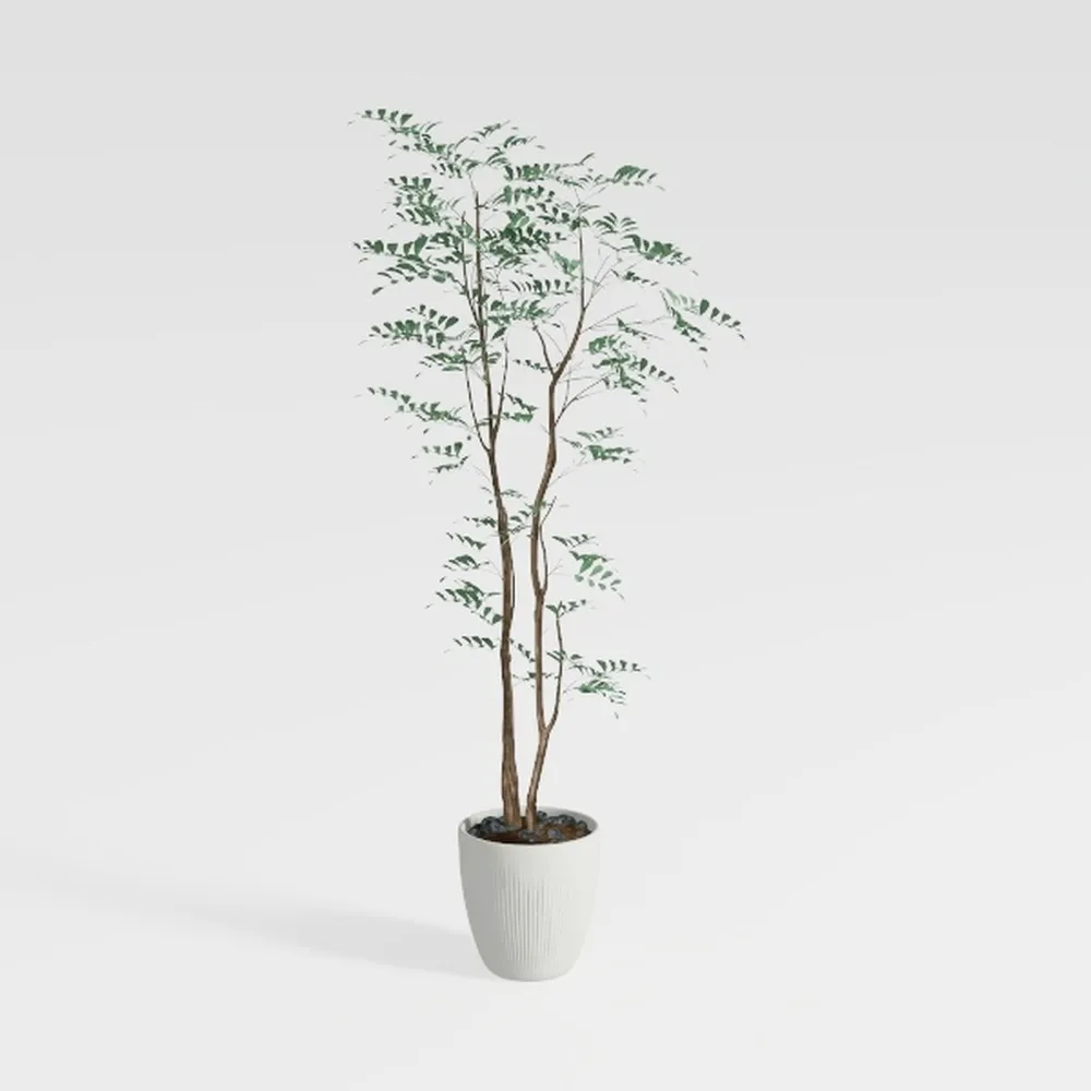 LOMANTO Artificial Olive Trees, 5 ft Tall Fake