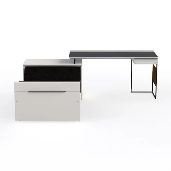 BESTAR Connexion U-Shaped Executive Desk with Late