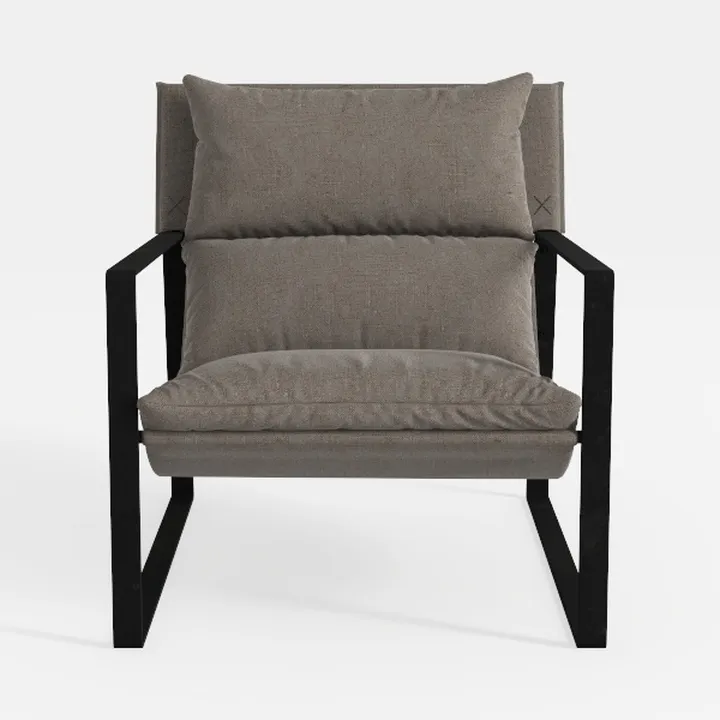 Modern PU Leather Accent Chairs Set of 2