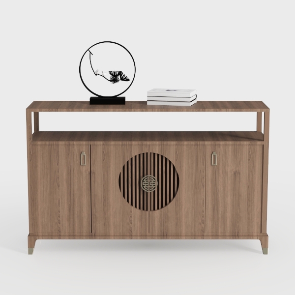 mopio Norwin Storage Cabinet, Modern Rustic