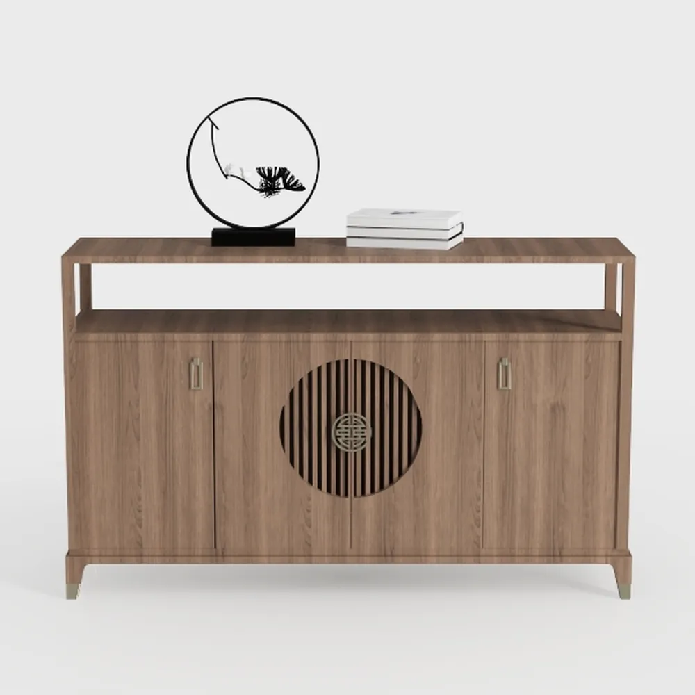 mopio Norwin Storage Cabinet, Modern Rustic