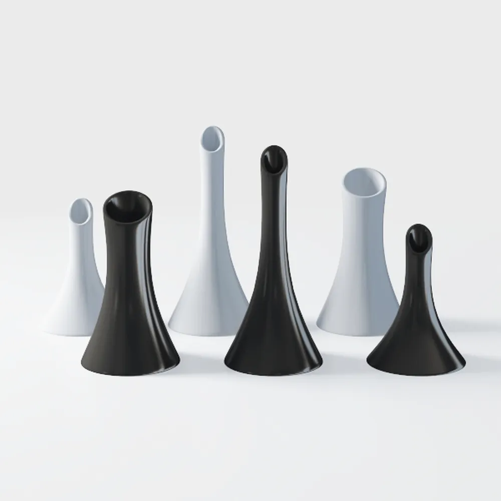 Ceramic small vase, home decoration handicraft desktop decoration, black small vase simple Japanese decoration