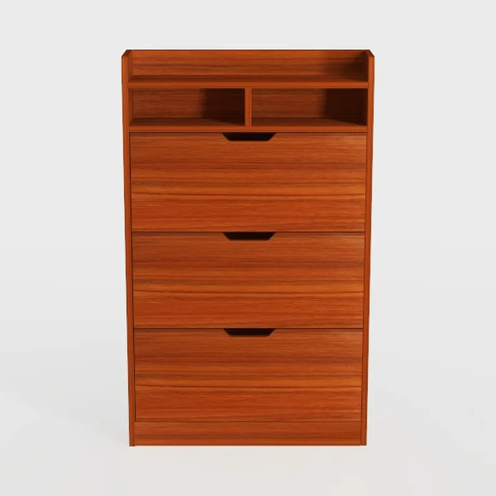 Lockable Multi-Layer Side Table, Small Coffee