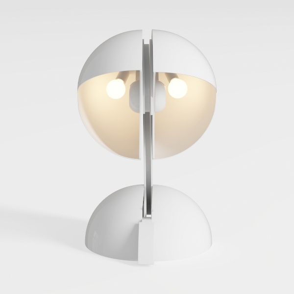 Light Society LS-T261-BK Hylight Black Retro Desk 