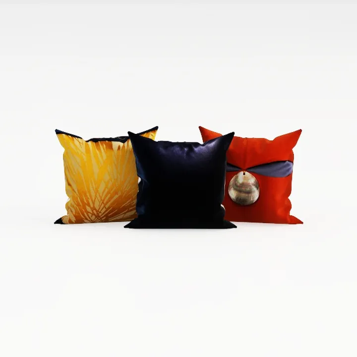 Stellhome Pack of 2 Velvet Pillow Covers Square