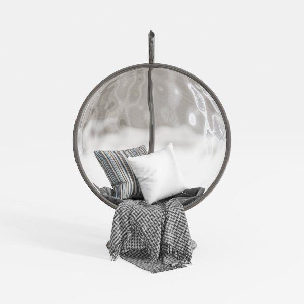 Meridian Furniture 507Black Luna Collection Modern