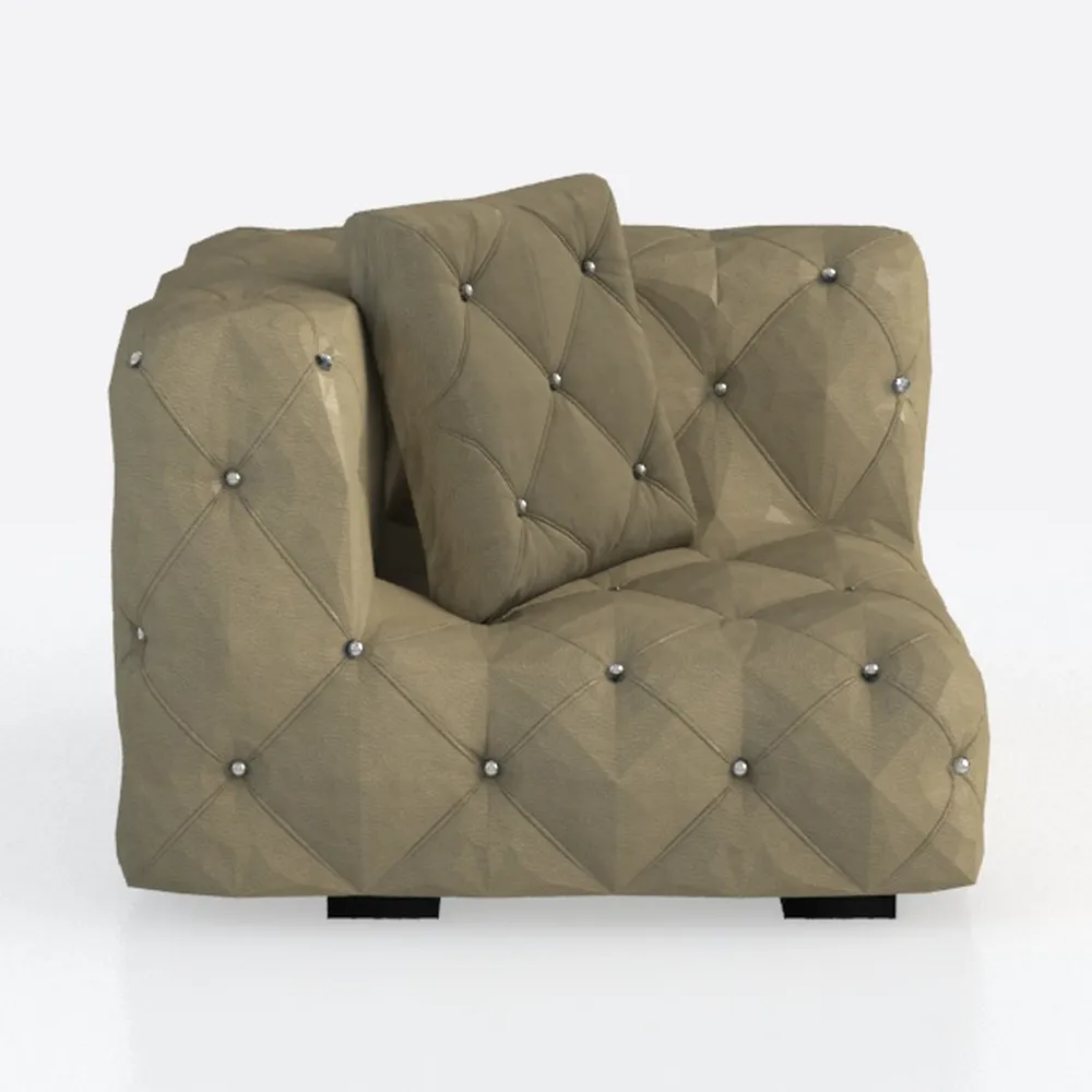 Compression Single Seat Sofa - 27.9" Modular Secti