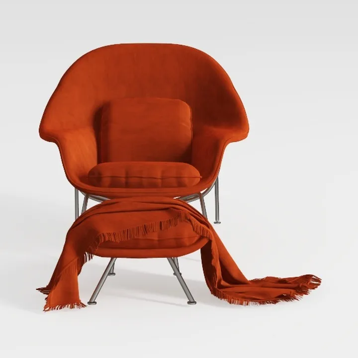 Swivel Barrel Chair Set of 2, Upholstered Swivel