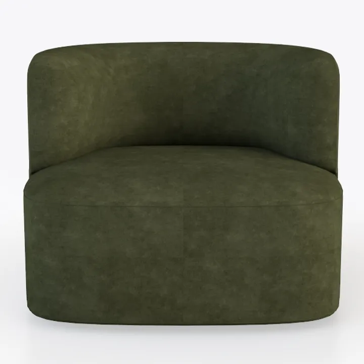 Fabric Accent Chair, Upholstered Armchair with