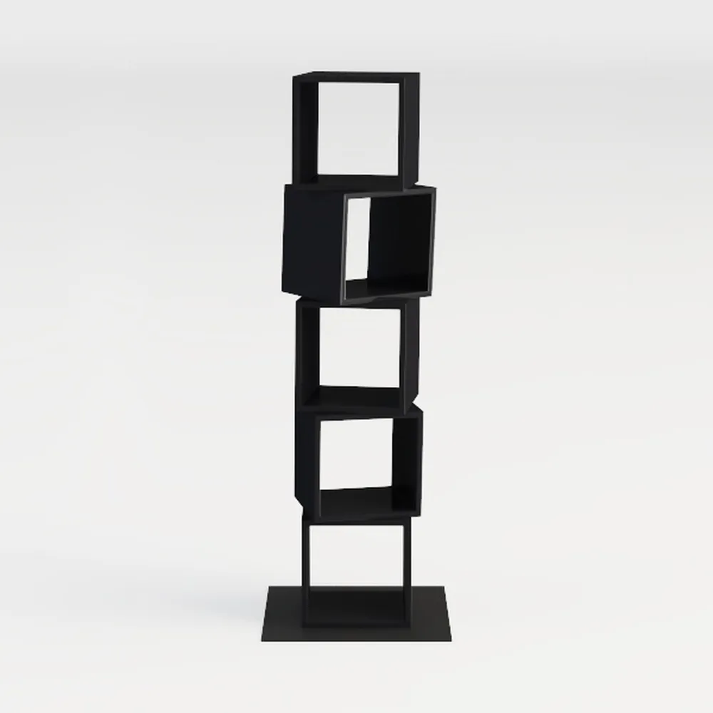 Giantex Wooden Bookcase, Tree-Shaped Modern