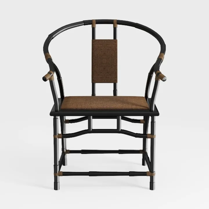 Polynices Wishbone Chair, Weave Modern Solid Wood