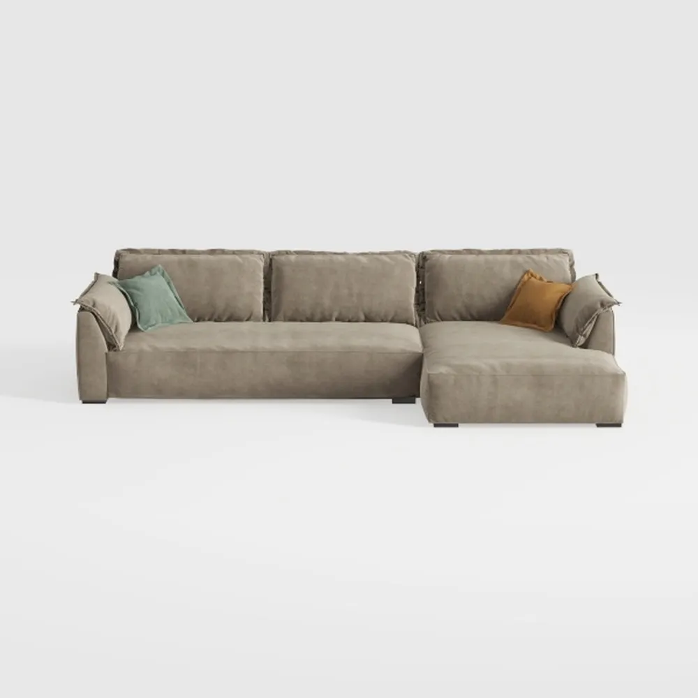 PUREMIND U-Shaped Modular Sectional Sofa with Chai
