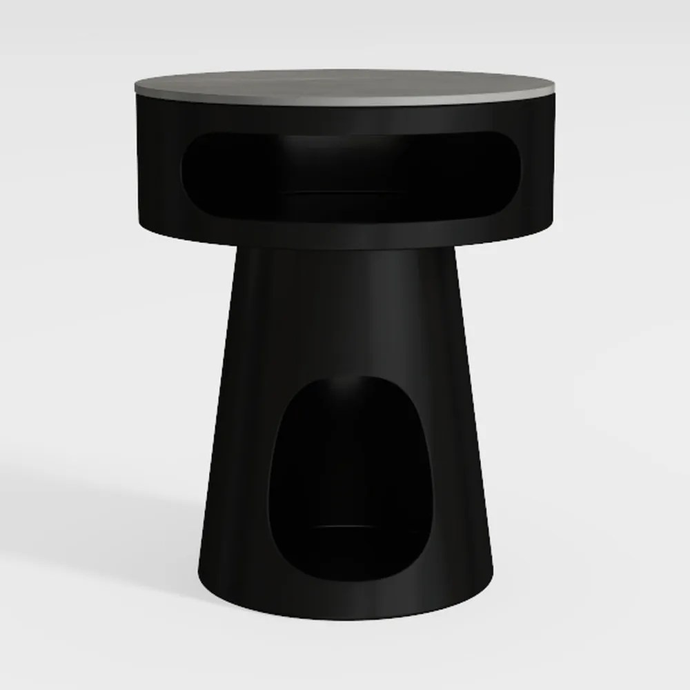 Leinuosen 16.73" H x 11.81" W Small Plastic Black