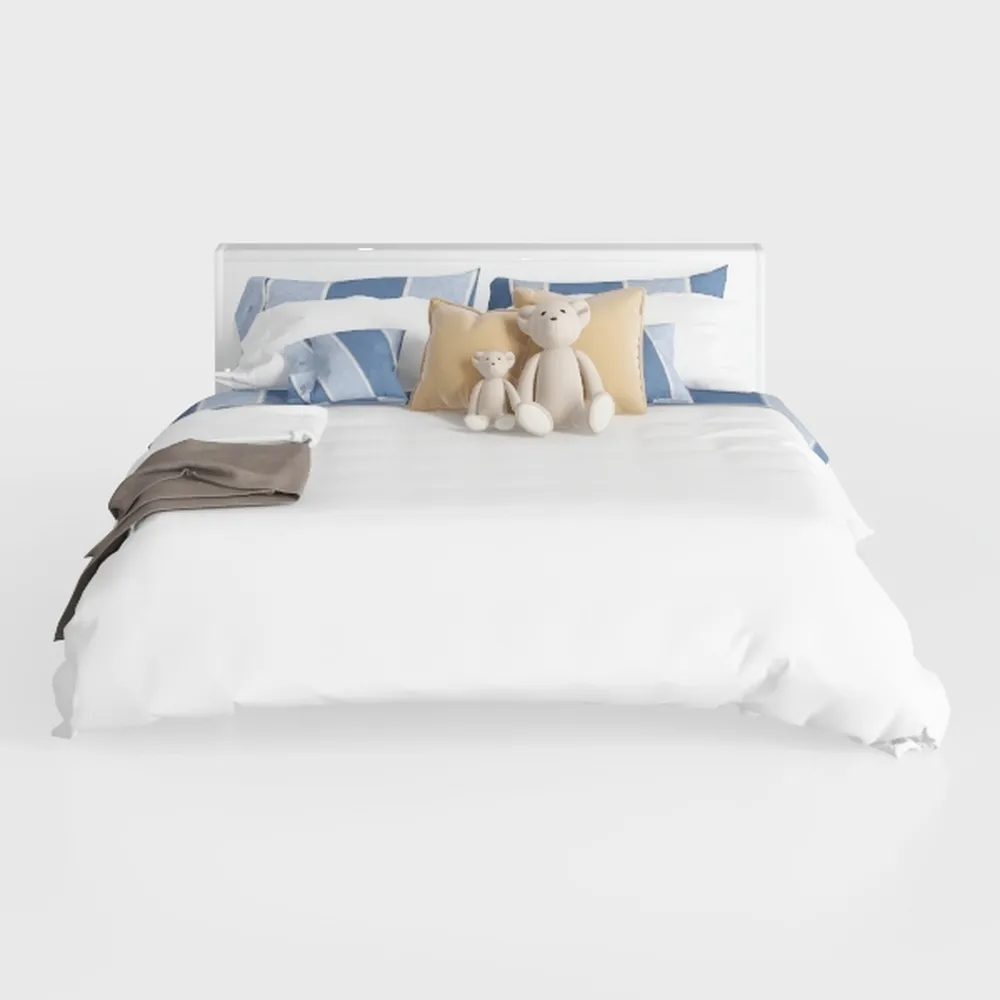 WELCON Rockstar - letto a molle box grigio/grigio chiaro 180x200 cm grado di durezza H3 con oltre 1000 molle (1126 molle tascabili a barile), topper in schiuma fredda, letto imbottito - letto matrimoniale - letto box a molle