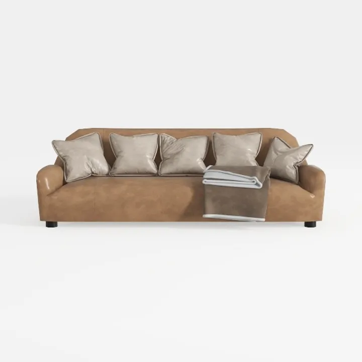 SAFAVIEH Couture Collection Blanca Brown Italian L