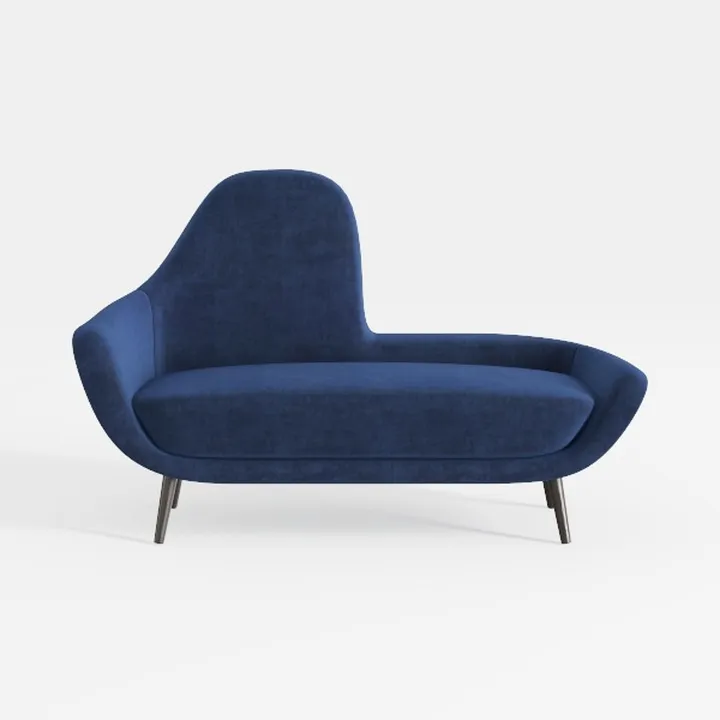 Finch Elmhurst Chaise Lounge, Blue