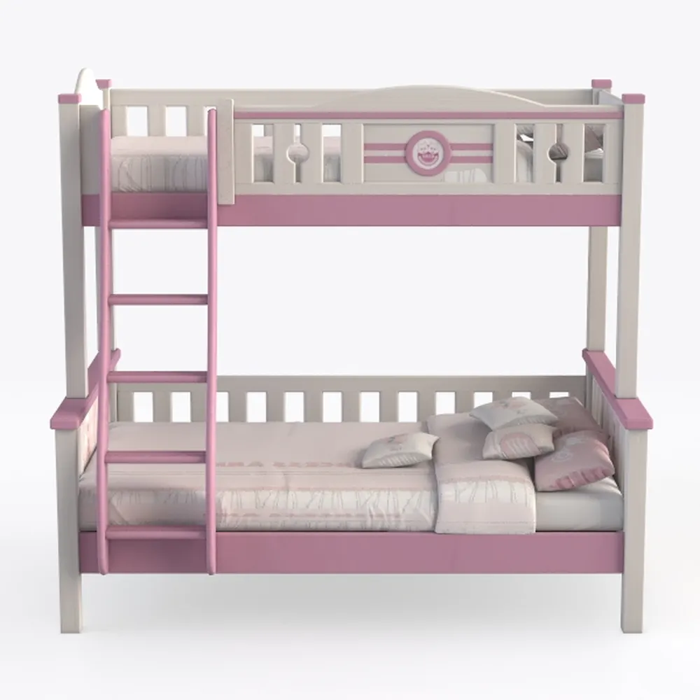 Angel Line Brandon Twin Over Twin Bunk Bed, White