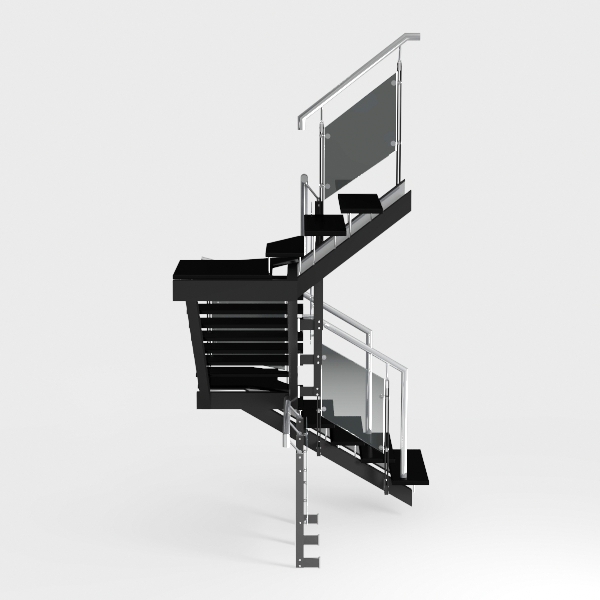 Corner stairs 36
