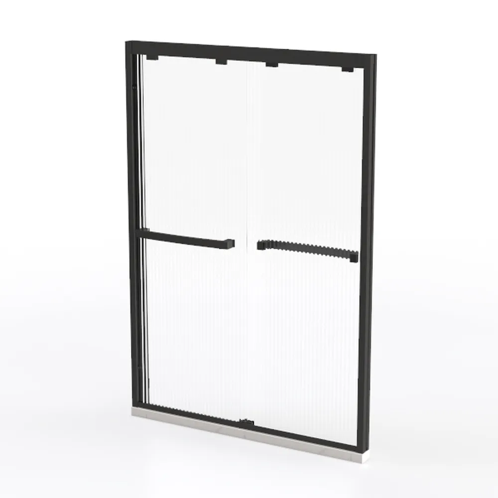 GETPRO Shower Door Double Sliding 57-60 in. W x 72