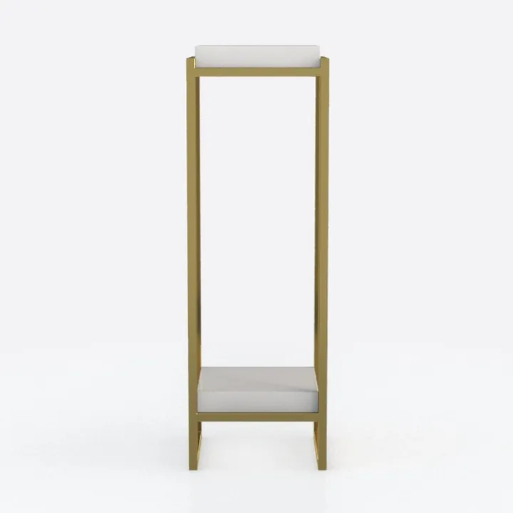 Side Tables Set of 2, End Tables with Tempered