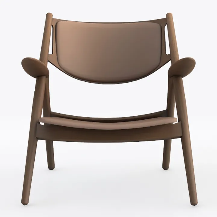 LOPOO Elegant Wooden Leg Leisure Chair for Comfort