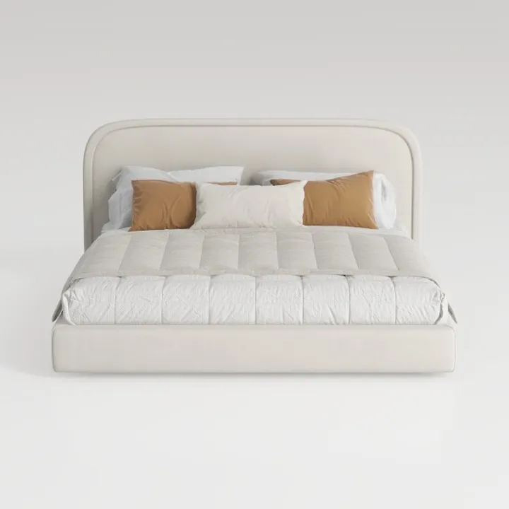 VINGLI 36.6" Big Cloud Comfy Ottoman Chenille