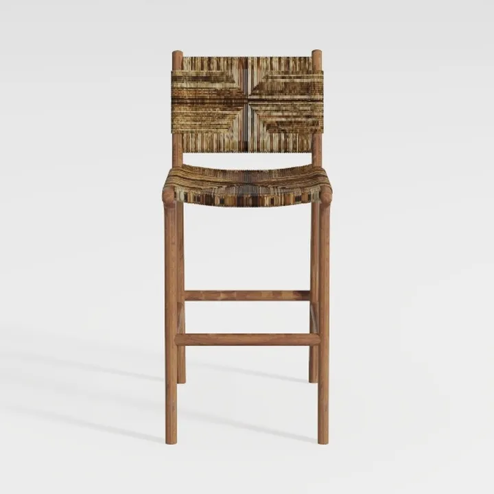 Maven Lane 30" Noah Barstool with Back - Modern