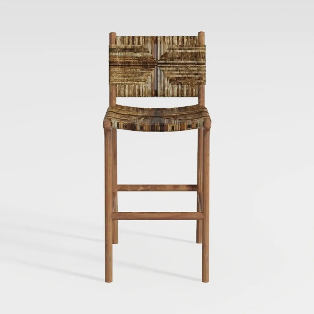 Maven Lane 30" Noah Barstool with Back - Modern