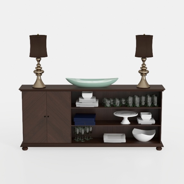 Monarch Specialties STAND-48 L/CAPPUCCINO/TAUPE