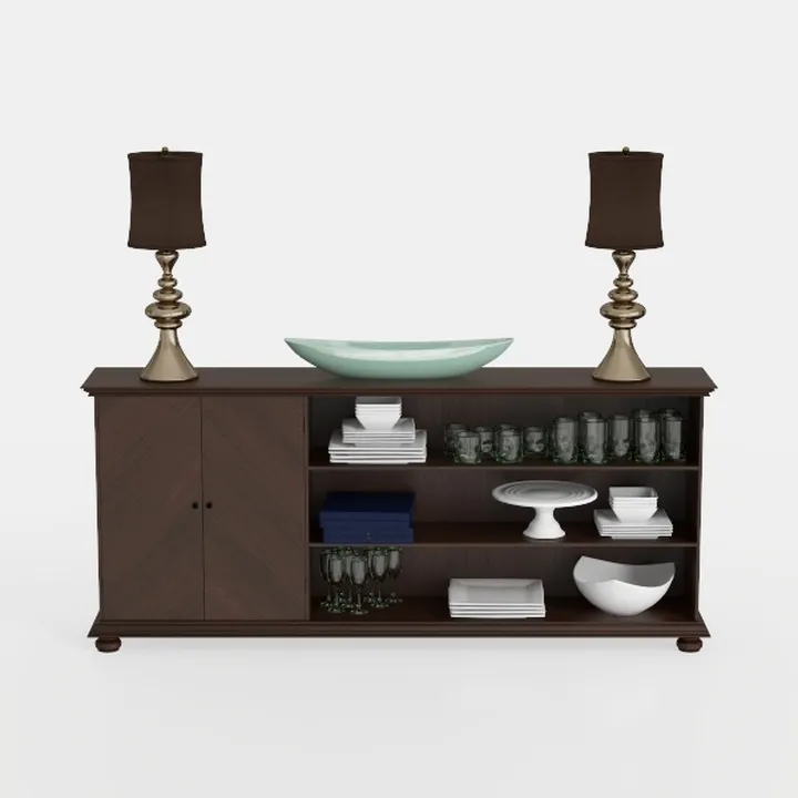 Monarch Specialties STAND-48 L/CAPPUCCINO/TAUPE