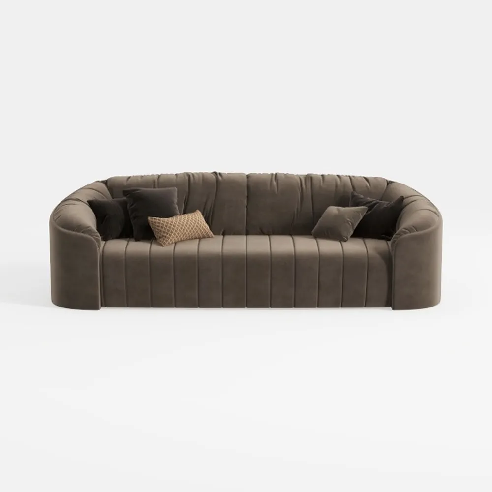 Meridian Furniture 102Brown-S7C Arc Collection