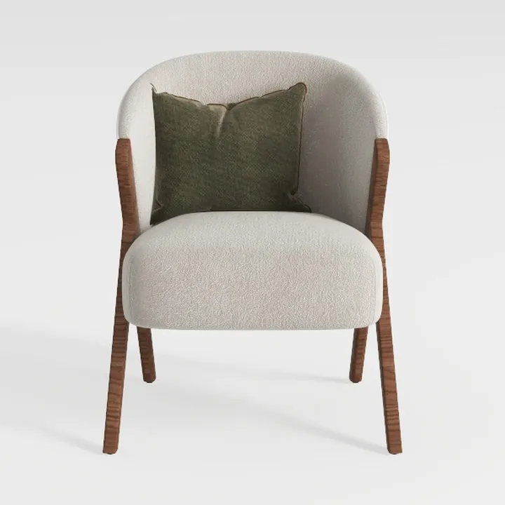 WENTMENT Modern Accent Chair Set of 2, Sofa Chair