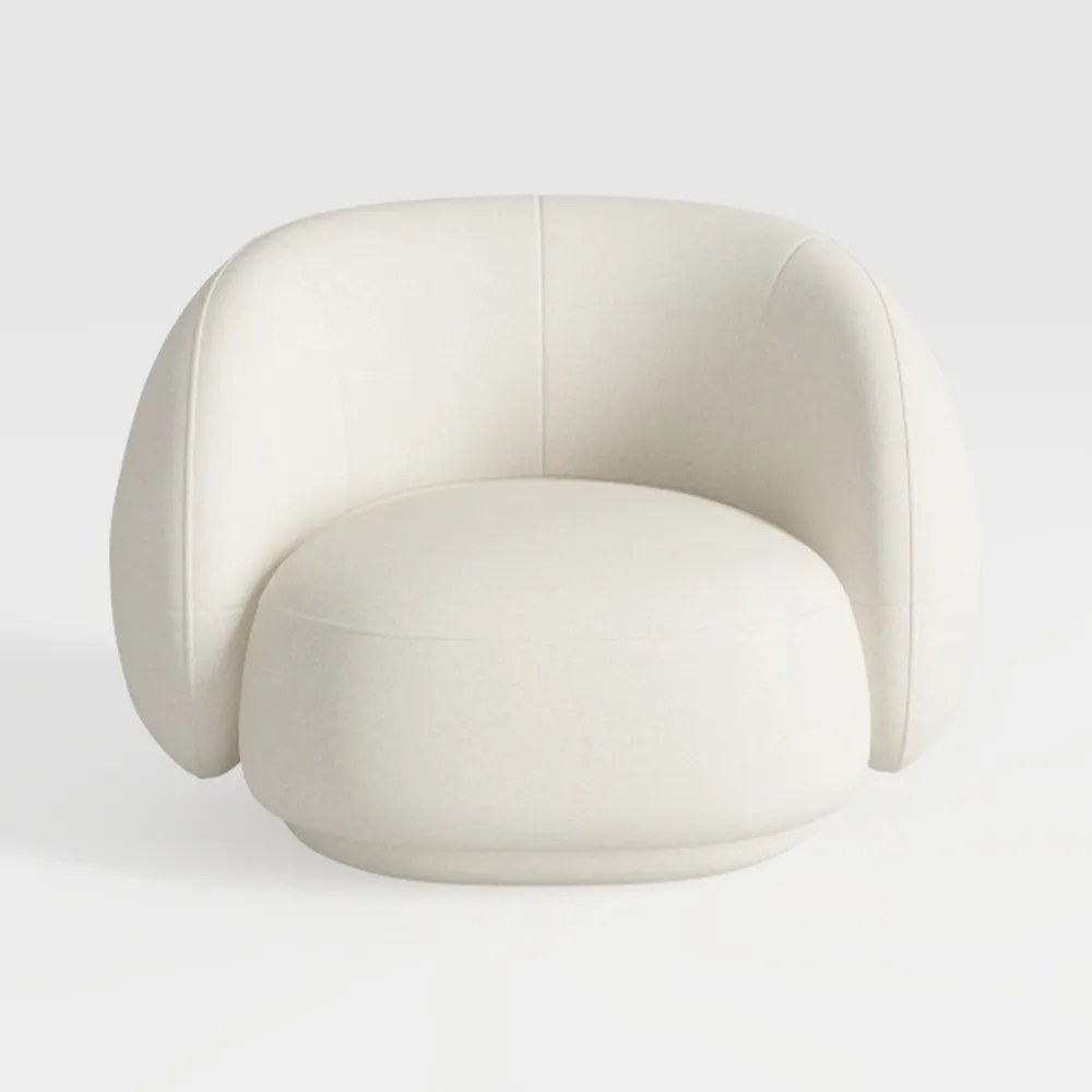 360°Swivel Accent Chairs, Mid-Century Modern Uphol